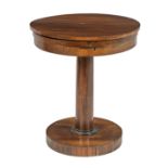 Unusual William IV Rosewood Smoking Table