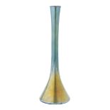 Tiffany Green Favrile Glass Vase