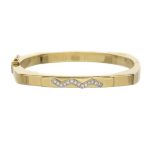 Gentleman's Diamond Bangle Bracelet