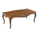 Louis XV-Style Fruitwood Cocktail Table