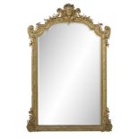 Fin-de-Siecle Giltwood Mirror