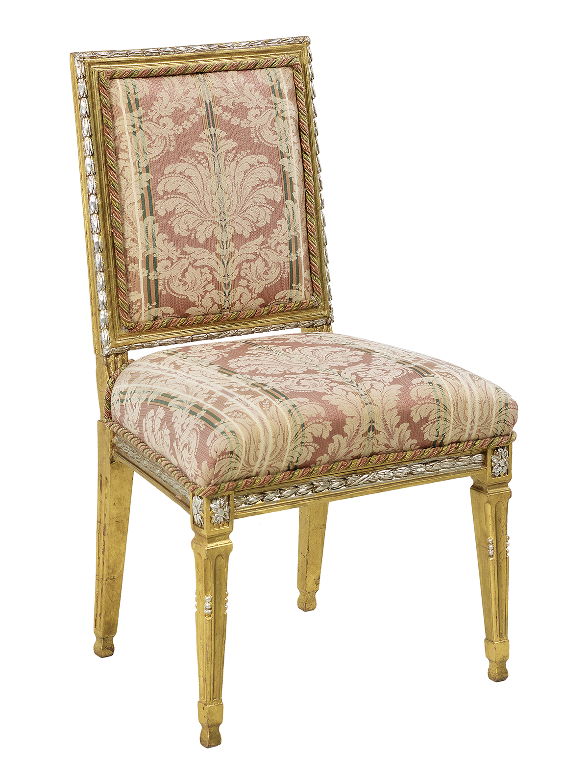 Six Louis XVI-Style Side Chairs - Image 2 of 2