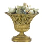 Continental Pierced Gilt-Bronze Corbeille