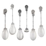 6 Pcs. of Gorham "Bird's Nest" Sterling Flatware