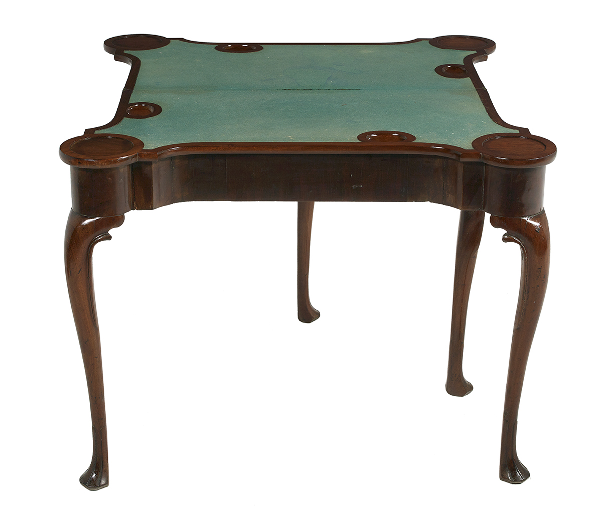 Queen Anne Mahogany Games Table - Image 2 of 2