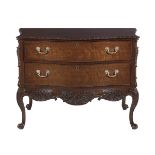 George III-Style Mahogany Commode