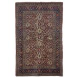 Semi-Antique Kashan Carpet