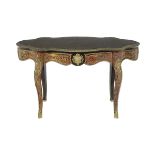 Napoleon III Ebonized Center Table