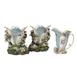 Three PIeces of Jacob Petit Paris Porcelain