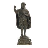 Carved Wood Figure of Saint Peter