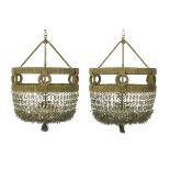 Pair of Ro Sham Beaux "Malibu" Chandeliers