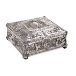 Second Empire Silverplate Jewel Chest