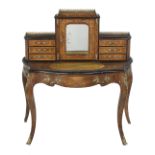 Napoleon III Burl and Fruitwood Bureau de Dame