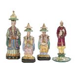 Four Jacob Petit & Other Paris Porcelain Figures