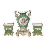 Three Pieces of Jacob Petit Paris Porcelain