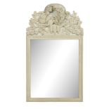 French Paint-Decorated Mirror