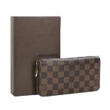 Vintage Louis Vuitton Damier Ebene "Zippy" Wallet