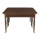 American Classical Double-Pedestal Dining Table