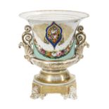 Rare Jacob Petit Paris Porcelain Campana-Form Urn