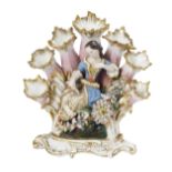 Jacob Petit Paris Porcelain Figural Quintal Vase