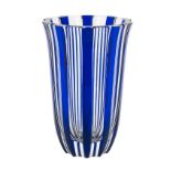 St. Louis Cobalt-Plated Contemporary Vase