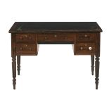 Late Regency Rosewood Desk