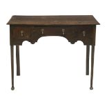 Queen Anne Oak Desk