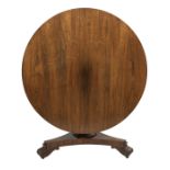 Late Regency Rosewood Center Table