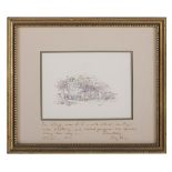 Lady Bird Johnson Autographed Print: LBJ Ranch