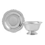 American Silver Revere Bowl and Sandwich Plate