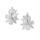 Pair of Diamond Earrings