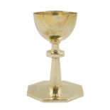 American Sterling Silver Gilt Chalice