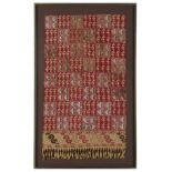 Chancay Framed Woven Textile