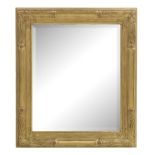 Carved Giltwood Plein Air Beveled Mirror