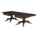 American Classical Mahogany Dining Table