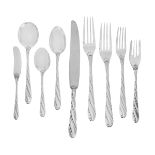 Buccellati "Torsade" Sterling Silver Flatware Set