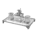 Regency Paul Storr Sterling Silver Inkstand