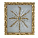 Stone and Giltwood Shadowbox Picture