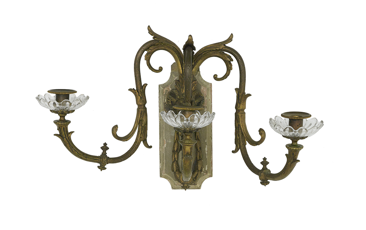 Pair of French Neoclassical-Style Sconces - Image 3 of 5
