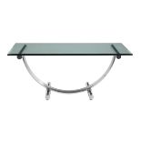 Mid-Century Modern Chrome Dining Table