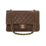 Vintage Chanel Lambskin Classic Double Flap Bag