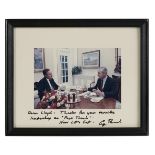 George H. W. Bush Autographed Photograph