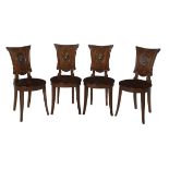 Suite of Four William IV Hall Chairs