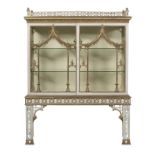 Chinese Chippendale-Style Cabinet-on-Stand