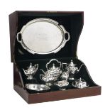 Reed & Barton "Hepplewhite" Silver Tea Service