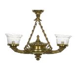 English Colonial Revival Chandelier