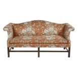 Kittinger Chippendale-Style Mahogany Settee