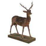 American Victorian Cast Iron Stag