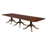 George III-Style Mahogany Dining Table