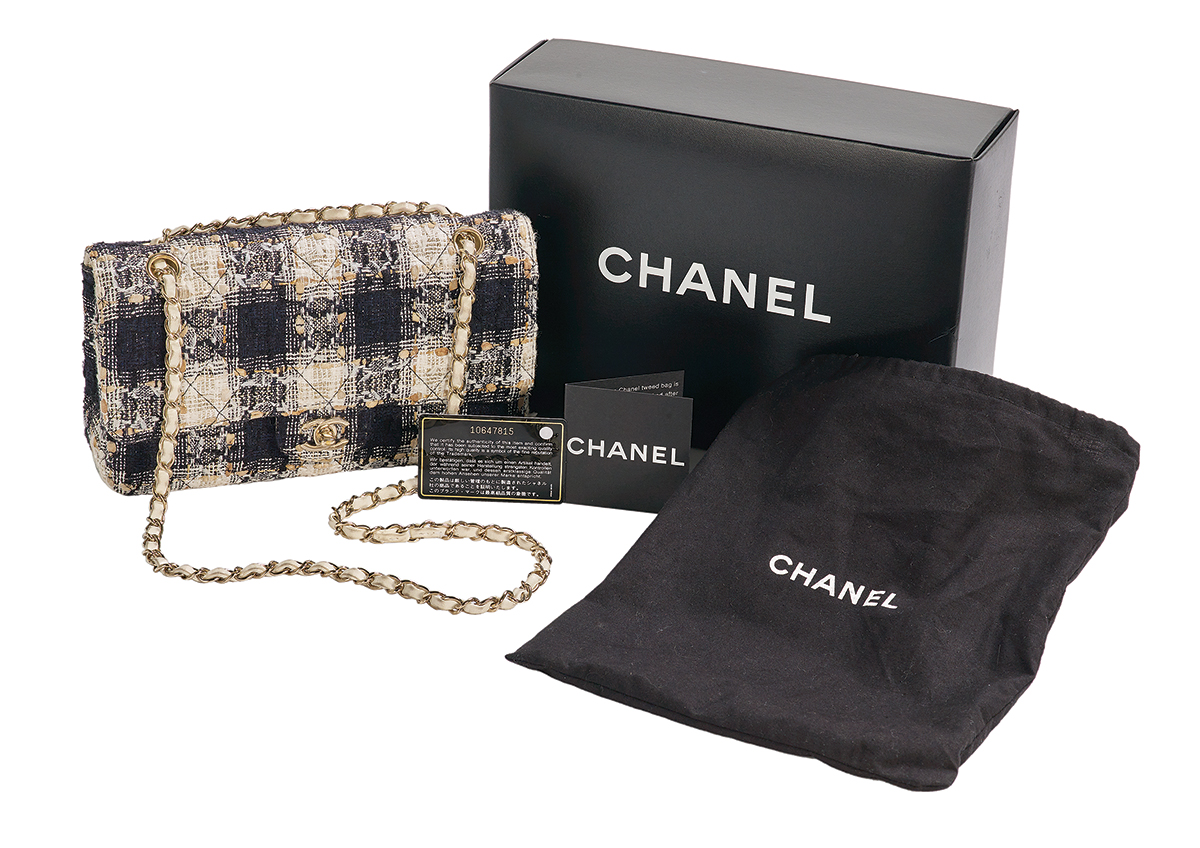 Chanel Fantasy Tweed Medium 2.55 Double Flap Bag - Image 4 of 4
